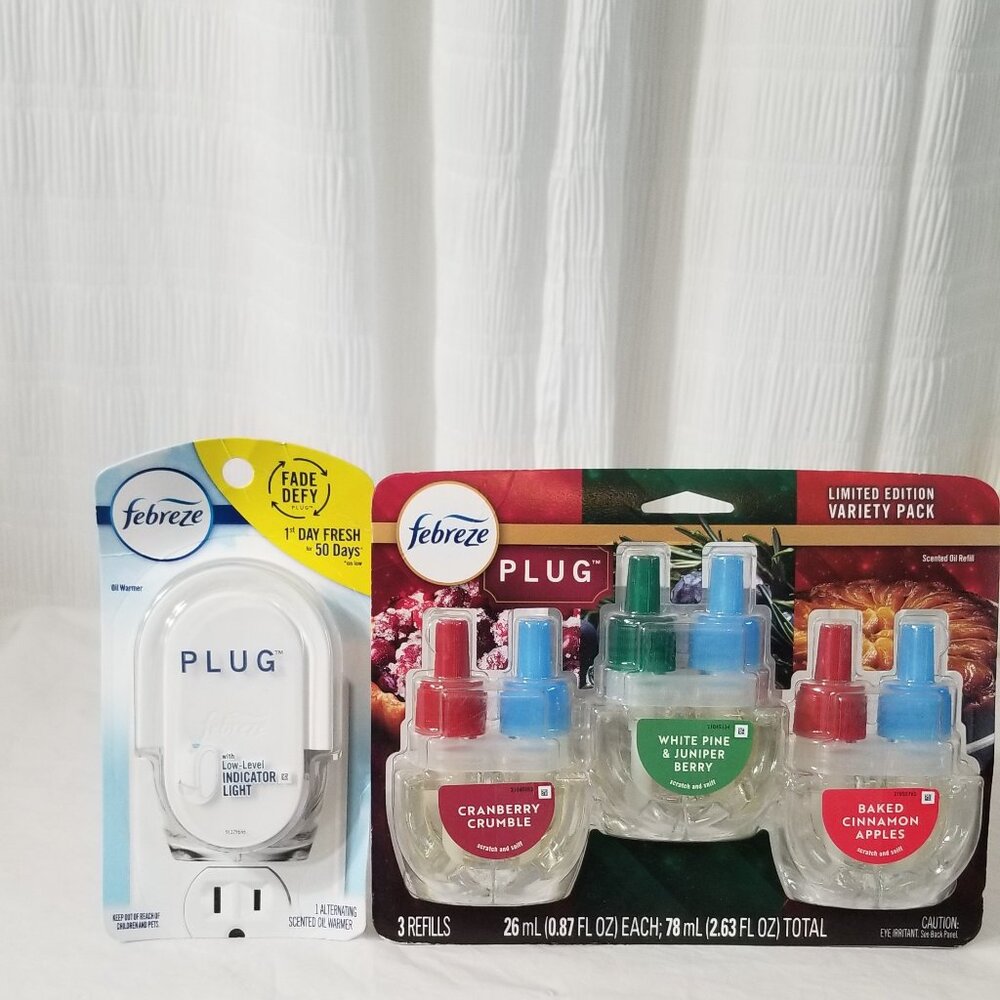 1 Aletrnating Scented Oil Warmer + 1 Triple Scented Oil Refill Limited Edition